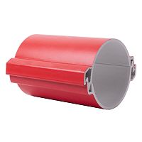 Труба разборная ПВХ d110 мм (3 м) 750Н красная-Plast | код  tr-pvc-110-750-red | EKF